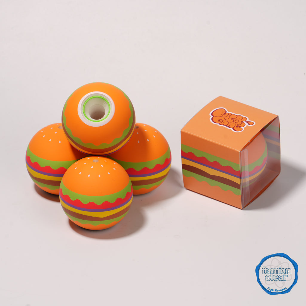 PLA Burger Tama with Higgs Fermion Clear