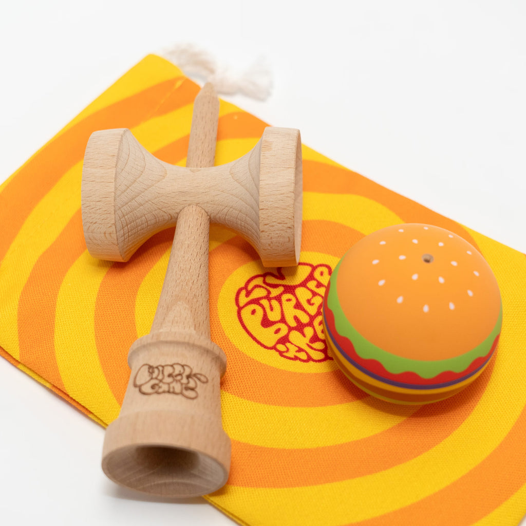 Burger kendama standard full setup