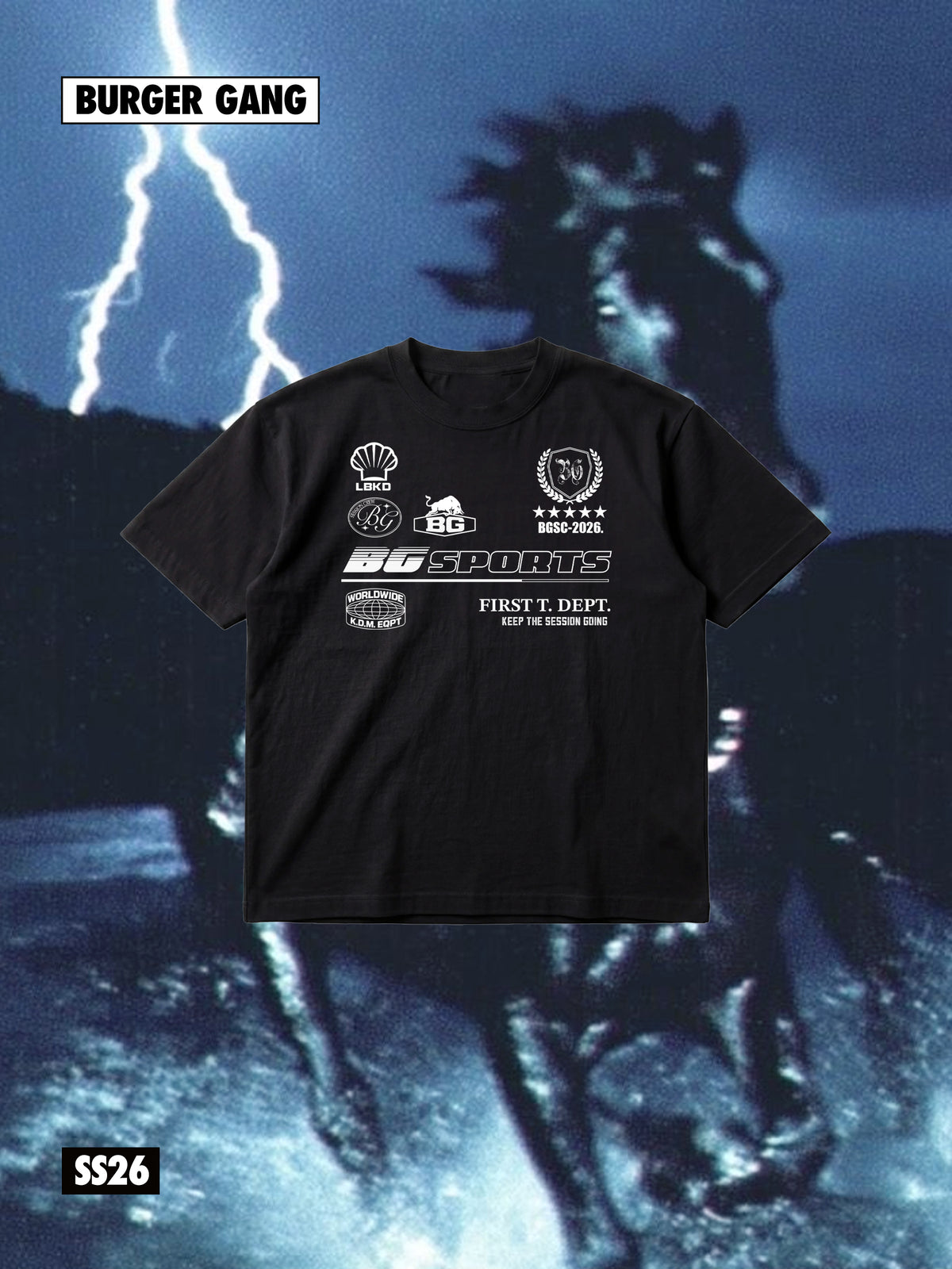 BG Racing Tee — 26SS
